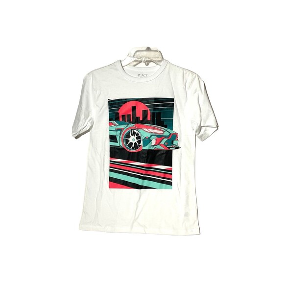 Children’s Place -Bundle- 5 Items- 4 Top/T-shirt’s & 1 Short (Size Large 10/12) - Picture 6 of 6